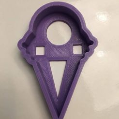 iceice.jpg Download STL file ice cream / ice cream cookie cutter • Template to 3D print, memy_ironmaiden