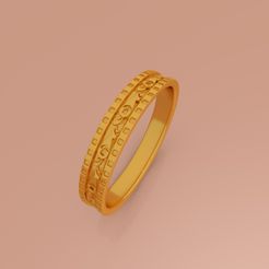 Wedding-Band-Jewellery-Ring-RWJSP7-Preview.jpg 3D file Wedding Band Jewellery Ring RWJSP7・Model to download and 3D print