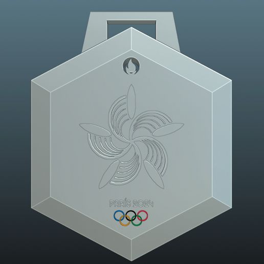 35-Surf.jpg Paris 2024 Olympic Games Medals Collection - 45 Sports