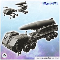 1-PREM-WB-VE-V13.jpg Fichier STL Camion futuriste avec cabine blindée (version lance-missiles balistiques) (13) - Future Sci-Fi SF Post apocalyptique Tabletop Scifi Wargaming Planetary exploration RPG Terrain・Design pour imprimante 3D à télécharger