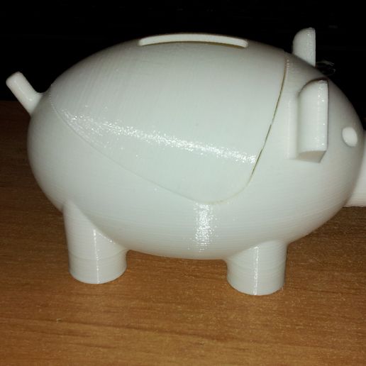 20151215_010536.jpg STL-Datei Pig piggy bank・Design für 3D-Drucker zum herunterladen, emajo