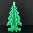 xtree_1_display_large.jpg Christmas Tree - Your own personal mini 3D printed Christmas tree with coloured decorations!