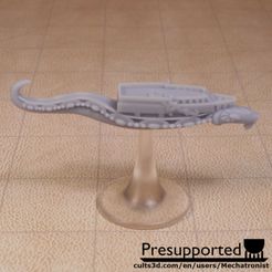 Vipership-Spelljammer-model-SLA-Print-Side.jpg Fichier STL gratuit Vipership Spelljammer Ship Miniature de dnd 2e・Plan imprimable en 3D à télécharger