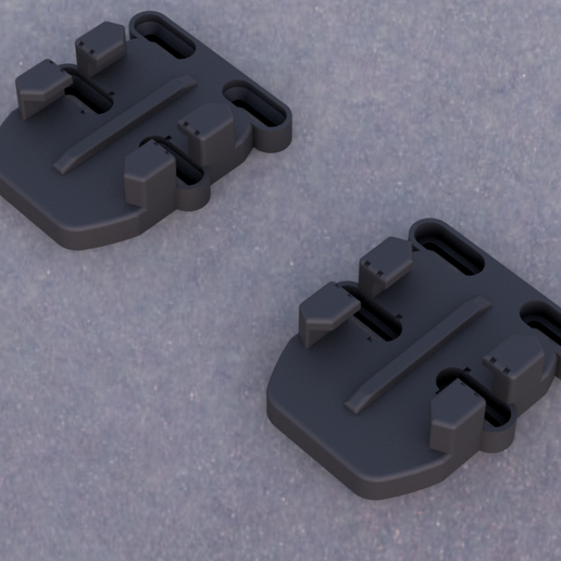 Download free STL file QUICK RELEASE MOUNT GOPRO compatible (ALL DRONES