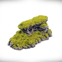 Outcropping-B-Dynamic-Hills-Broken-Ground-Angle-3-Vignette.jpg Fichier STL Cultures dynamiques de collines B・Design pour impression 3D à télécharger
