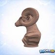 jpg_frame_00.jpg Powerful Black Stone Ram Bust – RDW3D-H2YIJ