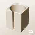 CS96-130-S_Slotted_Container-Infinite_Containers-Printable_Objects.jpg CS96-130-S Slotted Modular Stacking Storage Boxes Bins | Printable Objects - Infinite Containers | stl файл для 3d печати