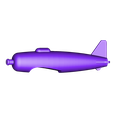 jet_p2.stl Free STL file Aircraft・Object to download and to 3D print