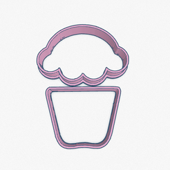 cupcake.png STL-Datei Muffin-Ausstecher・3D-druckbare Vorlage zum herunterladen, JDSimpresiones3d