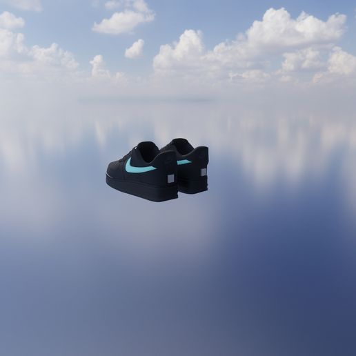 STL file AIR FORCE 1 TIFFANY 👟 ・Design to download and 3D print・Cults