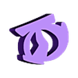 O.stl 3D GRAFFITI LETTERS