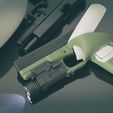 1.jpg Archivo STL Oculus Quest 2 - Mando de pistola・Modelo para descargar e imprimir en 3D