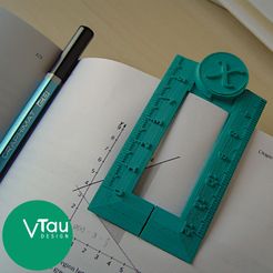 math_x_new.jpg Bookmark Ruler Print in Place with Math Icon | Easy to Print | Back to School | Vtau Design