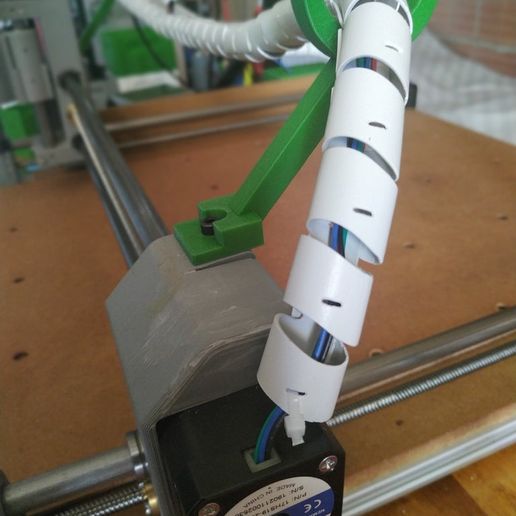 Télécharger fichier STL gratuit CNC Cable management • Modèle pour