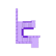 ESCALIER-MUR ANGLE.stl TUNNEL AND WALL ASSEMBLY WITH STAIRCASE WITH LADDER N