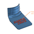 Blur mud guard V6.png SANTRA CRUZ BLUR MUD GUARD