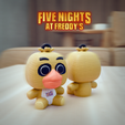 chica-chaveiro.png CHICA FIVE NIGHTS AT FREDDY'S KEYCHAIN