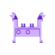Halter +ADXL345 + Phaetus Dragonfly BMS.STL Creality Ender 6 Original Hotend and Component Cooler incl Bl-Touch resp. Phaetus Dragonfly BMS