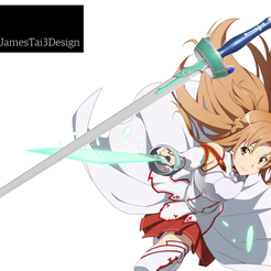 Yuuki Asuna - Sword Art Online Free 3D Model by ilham45