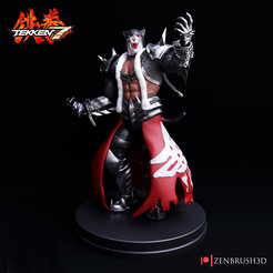 a pA Ly OY ee Lue pas =5 Te |\@|ZENBRUSH3D Archivo 3D ArmorKing - Tekken 3D PRINTING MODEL STL・Diseño de impresión en 3D para descargar