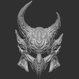 Deadric_helmet_005.png Fichier STL Casque Daedric Fichiers STL Costume Skyrim Cosplay Modèle d'impression 3D・Plan pour impression 3D à télécharger
