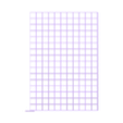 11x16.stl 3-piece 16x32 separator grid for LED matrix