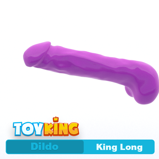 King Long - Dildo - 3D model önizlemesi
