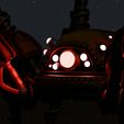 spidertronnight2.jpg Mecanoaraña Factorio (Rigged) 3D model