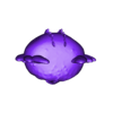 AxoltlHead.stl Axolotl Creature Holding Pearl ( Flower Pot With Hooks )