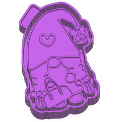 ink.png 3D file Girl Gnome Freshie STL Mold Housing・3D print design to download