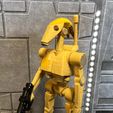 332294680_595842235733994_2581760335731261438_n.jpg STL file STAR WARS VINTAGE TRADE FEDERATION BATTLE DROID, CUSTOM UNPRODUCED KENNER, HASBRO ACTION FIGURE, 3.75", 1/18, 5POA・3D printer model to download
