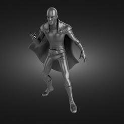 One-Punch-Man-render.png STL file One Punch-Man・Design to download and 3D print