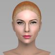 untitled.158.jpg Beautiful redhead woman bust ready for full color 3D printing TYPE 6