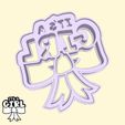 03-2.jpg Baby shower / gender reveal party cookie cutters - #03 - It's a girl (style 1)