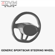 gen02.png Generic Modern Sportscar Steering Wheel in 1/24 scale