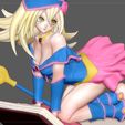 12.jpg DARK MAGICIAN GIRL YU GI OH ANIME CUTE GIRL CHARACTER 3D PRINT