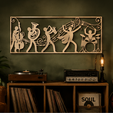 11.png Music Studio Room Bundle 3D Print and Laser Files Wall Art Decor