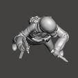 ladyhunk8.jpg RE LADY HUNK MINIATURE MODEL FOR HORROR OR SCIFI GAMES RPG DND