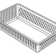 Binder1_Page_07.png Plastic Multipurpose Storage Basket 35cm x 20cm x 8cm