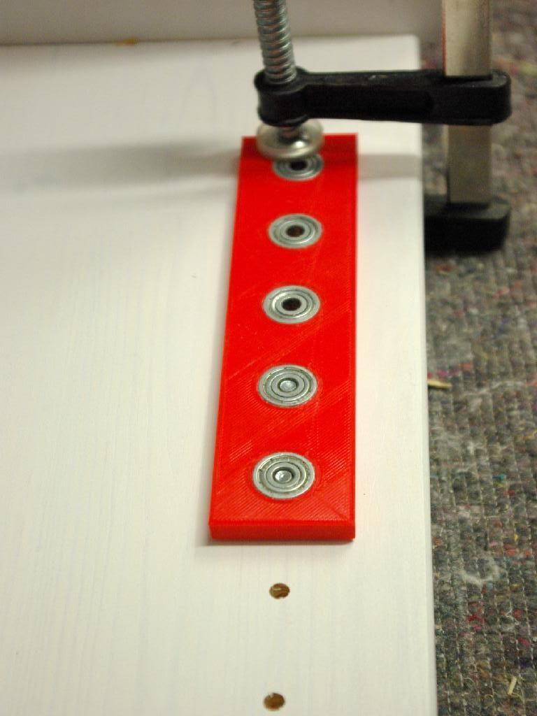 Free STL file Drill Shelf Pin Jig (Customizable)・3D printing model to