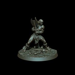 bronan-R.jpg Archivo STL Bronan el Bárbaro・Diseño imprimible en 3D para descargar