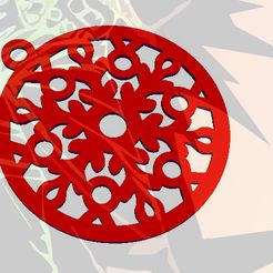 COPO.jpg Free 3D file COPO2 CHRISTMAS ORNAMENT・3D printer design to download