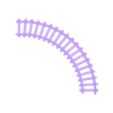 90DegreesRail.stl Christmas Train
