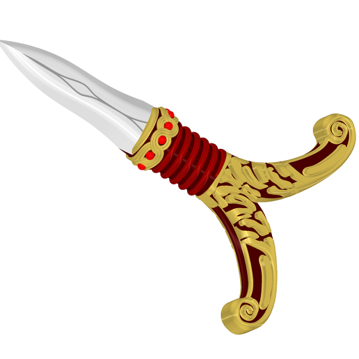 Xena Warrior Princess | Breast Hidden Dagger | By Collins Creations 3D 3D model