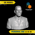R.-Lee-Ermey-No-Hat-Personal.png 3D Model of R. Lee Ermey - High-Quality STL File for 3D Printing (PERSONAL USE)