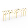 zahlen-0-9.jpg NUMBERS CAKE TOPPERS 1 2 3 4 5 6 7 8 9 0 Birthday Number