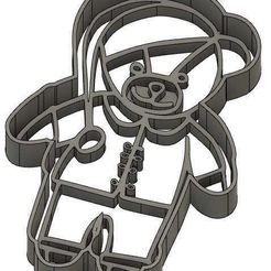Sans titre 2.jpg Fichier STL 2 MOULES À BISCUIT NOËL - RENNE - ANGE - OURS - ANGE - PELUCHE - BOUGIE - CLOCHE - ANGE - PÈRE NOËL - BONHOMME DE NEIGE - SAPIN - BOULE DE NOËL - EMPORTE-PIÈCES - CADEAU - COOKIE CUTTER- COUPE BISCUIT- POCHOIR・Objet imprimable en 3D à télécharger