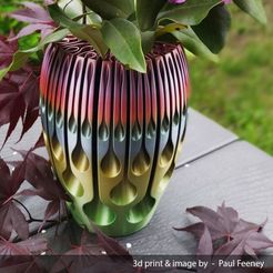 Waitomo01.jpg STL file Waitomo Vase [Vase Mode]・3D printer model to download