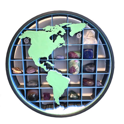 EARTH SHELF/DISPLAY CASE 3D model