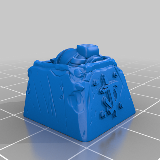 Doomed Keycap 3D model
